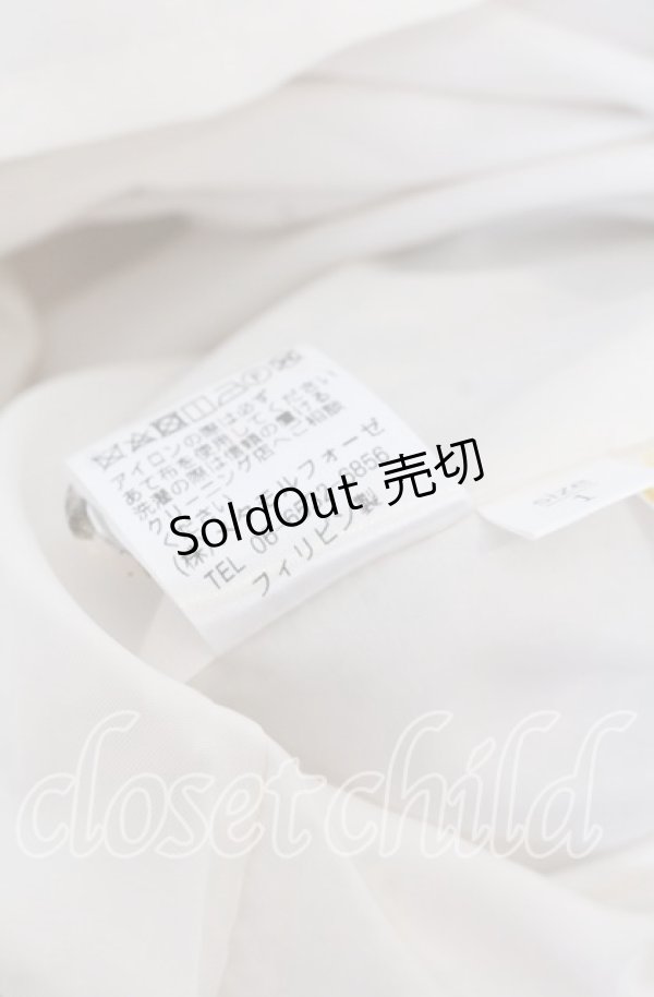 画像6: metamorphose / アンティークブーケ姫袖ワンピース  クラシックブルー O-25-12-10-005-ME-OP-IG-OS (6)