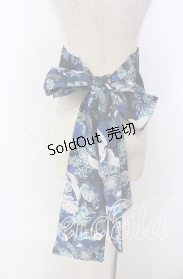 画像3: Qutie Frash / チャイナボタンリボンコルセット  ブルー O-25-12-10-011-QU-TO-IG-OS (3)