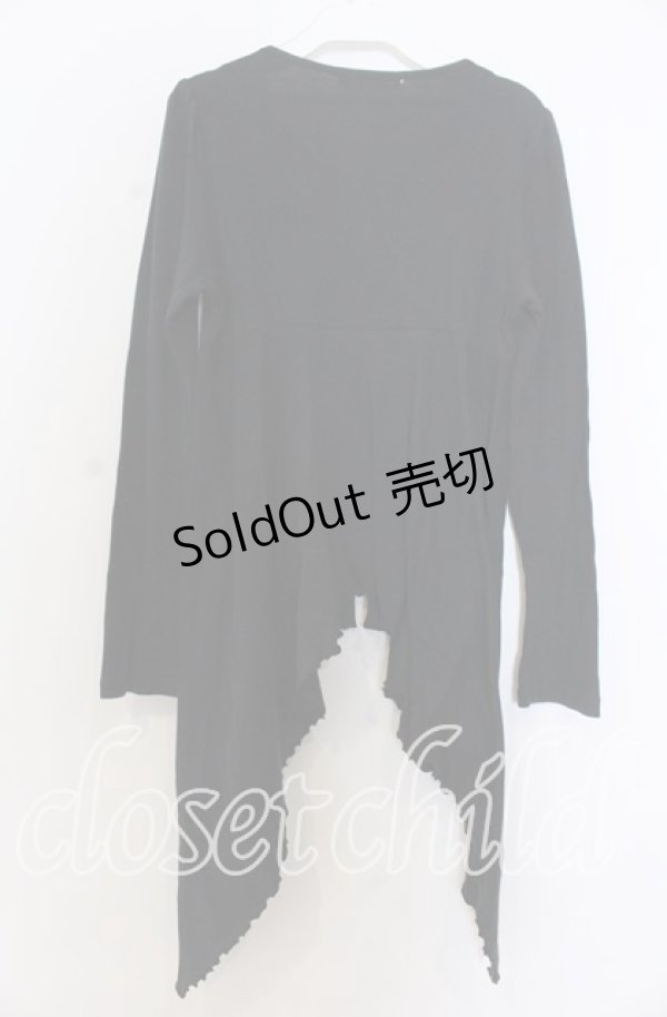 画像3: BPN / 変形ZIPカーデイガン M ブラック O-25-12-10-014-GO-TO-OW-OS (3)