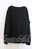 画像2: NieR Clothing / NieR clothing JEWELRY KING PULLOVER【トビー】 F ブラック O-25-12-10-016-PU-TO-OW-OS (2)