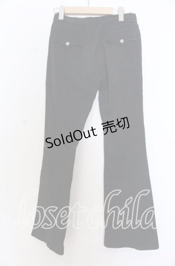 画像3: BPN / スナップ配色パンツ M ブラック O-25-12-10-021-GO-PA-OW-OS (3)