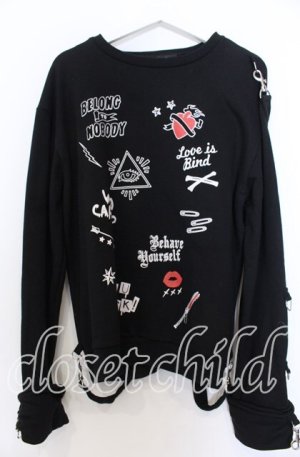 画像: LISTEN FLAVOR / ハーネストレーナー  ブラック O-25-12-10-030-PU-TO-IG-OS