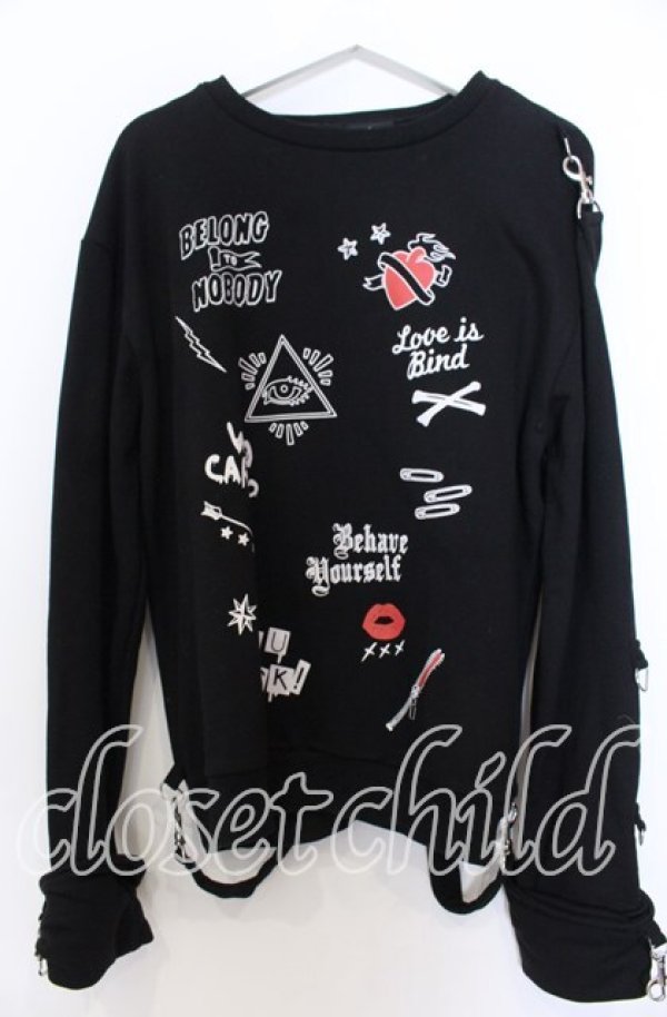 画像1: LISTEN FLAVOR / ハーネストレーナー  ブラック O-25-12-10-030-PU-TO-IG-OS (1)