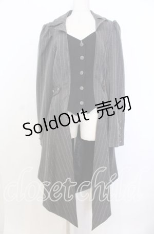 画像: Hoshibako Works / シュヴァルドール センターベントテールコート Ｌ グレー O-25-12-10-032-LO-CO-IG-OS