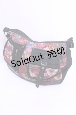 画像: Qutie Frash / 和柄ショルダーバッグ  レット O-25-12-11-1003-QU-BG-IG-OS