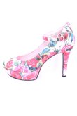 画像6: JESUS DIAMANTE / ロココレディパンプス L バロックレッドローズ柄ピンク O-25-12-11-1028-JE-SH-OW-ZT-K014 (6)