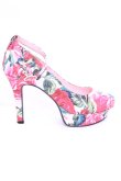 画像7: JESUS DIAMANTE / ロココレディパンプス L バロックレッドローズ柄ピンク O-25-12-11-1028-JE-SH-OW-ZT-K014 (7)