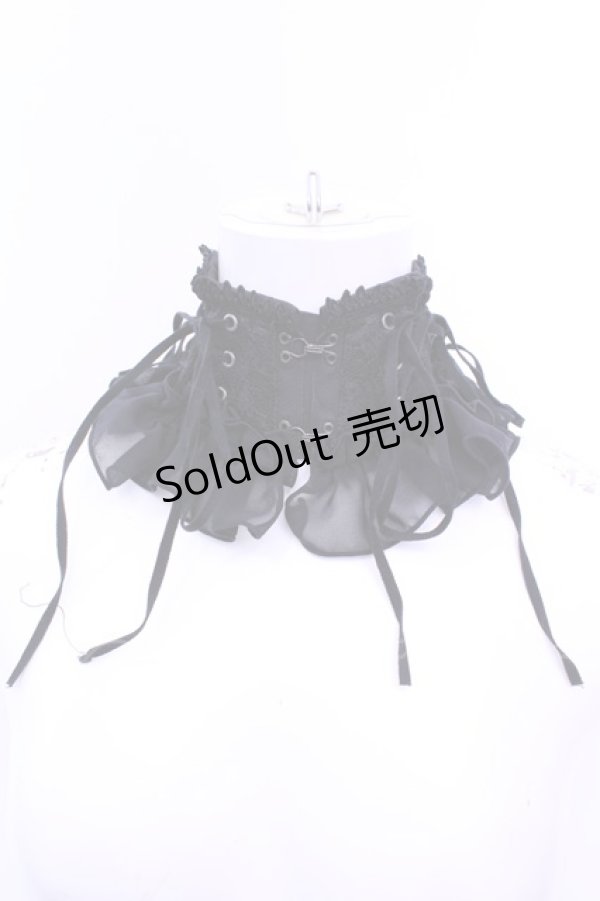 画像1: Vertu noir / ネックコルセット  ブラック O-25-12-11-1031-EL-ZA-OW-OS (1)