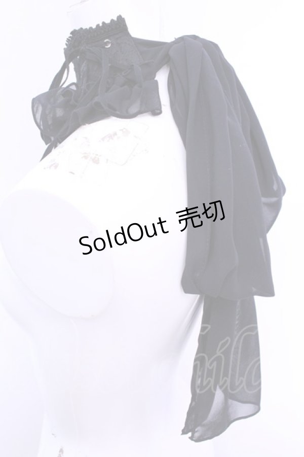 画像4: Vertu noir / ネックコルセット  ブラック O-25-12-11-1031-EL-ZA-OW-OS (4)