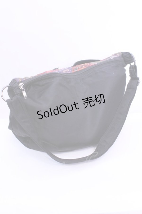 画像4: Qutie Frash / 和柄ショルダーバッグ  レット O-25-12-11-1003-QU-BG-IG-OS (4)