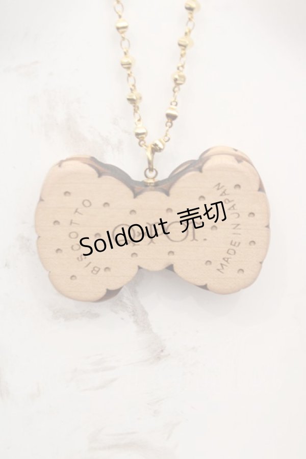 画像3: Q-pot. / リボンビスケットネックレス  ナチュラル O-25-12-11-1035-QP-AC-IG-OS (3)