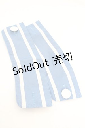 画像: metamorphose / セーラーカフス（2014年）  ブルー O-25-12-11-1052-ME-ZA-IG-ZT169F001