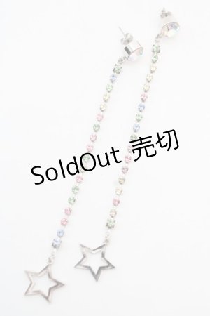 画像: MILK / スターラインピアス  シルバー O-25-12-11-1055-ML-AC-OW-OS