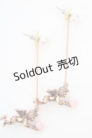 画像: MILK / オパール天使ピアス  ゴールド O-25-12-11-1056-ML-AC-OW-OS
