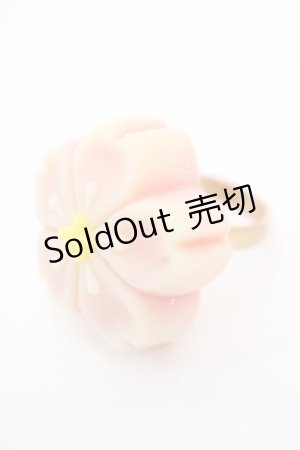 画像: Q-pot. / 高島屋限定サクラサクリング  ゴールド×ピンク O-25-12-11-1057-QP-AC-IG-OS