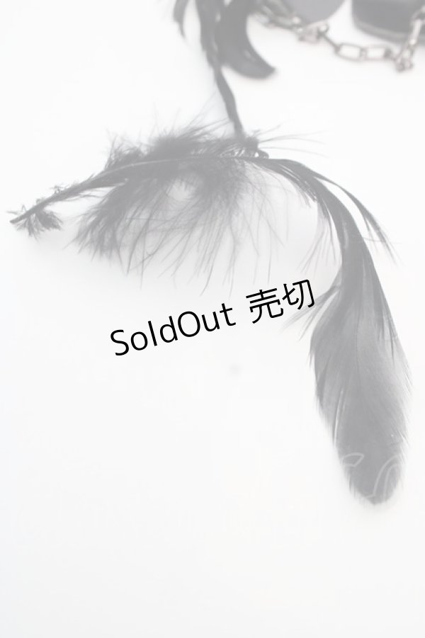 画像5: Sixh / フェザーローズコサージュ  ブラック O-25-12-11-1059-HN-ZA-OW-OS (5)