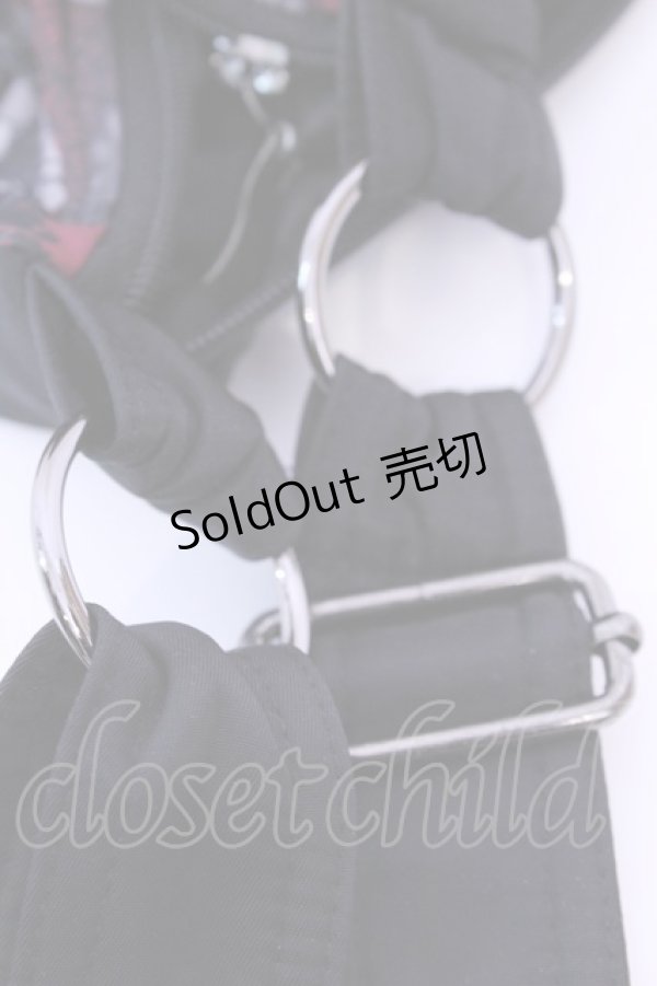 画像5: Qutie Frash / 和柄ショルダーバッグ  ブラック O-25-12-11-1004-QU-BG-IG-ZT501 (5)