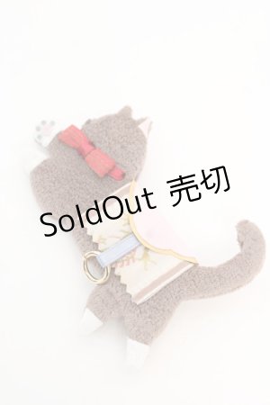 画像: PINK HOUSE / メリーゴーラウンドモチーフブローチ  ネコ O-25-12-11-1061-LO-AC-IG-OS