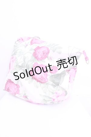 画像: JESUS DIAMANTE / 令和プリンセスバッグ/メリーベルローズ  メリーベルローズ柄ピンク O-25-12-11-1008-JE-BG-OW-ZT387