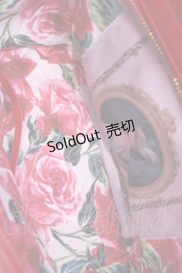 画像5: JESUS DIAMANTE / 新ロマンスドールバッグ  バロックレッドローズ O-25-12-11-1009-JE-BG-OW-ZT308 (5)