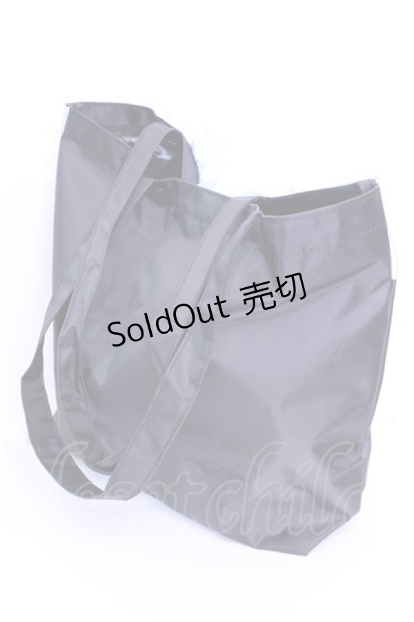 画像3: BABY,THE STARS SHINE BRIGHT / サテンフリルリボントートバッグ  クロ O-25-12-11-1011-BA-BG-OW-OS (3)