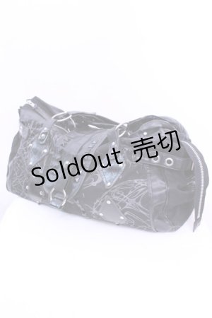 画像: Sixh / ラメptバッグ  ブラック×シルバー O-25-12-11-1018-HN-BG-OW-OS