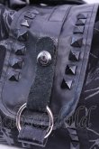 画像2: Sixh / ラメptバッグ  ブラック×シルバー O-25-12-11-1018-HN-BG-OW-OS (2)