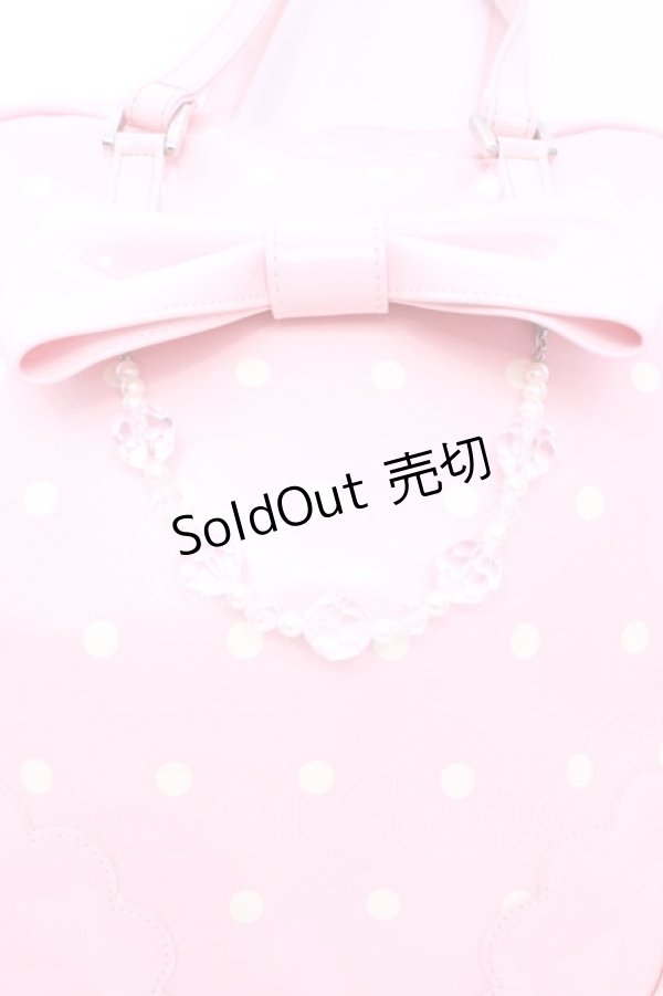 画像2: Emily Temple cute / 水玉リボンバッグ  ピンク O-25-12-11-1019-ET-BG-OW-OS (2)