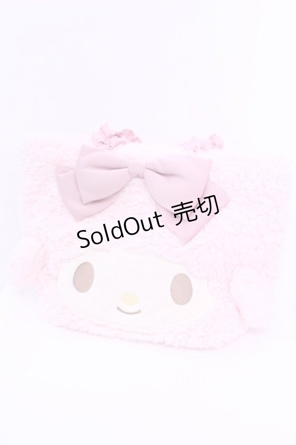 画像1: Maison de FLEUR / マイスイートピアノフリルハンドルトート  ピンク O-25-12-11-1021-LO-BG-OW-OS (1)