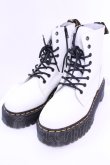 画像1: Dr.Martens （Getta Grip） / 8ホールブーツ UK6 ホワイト O-25-12-11-1025-PU-SH-OW-ZT-K006 (1)