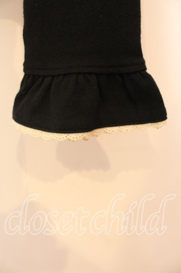 画像4: BABY,THE STARS SHINE BRIGHT / うさみみカーディガン  クロ O-25-12-13-033-BA-JA-OW-OS (4)