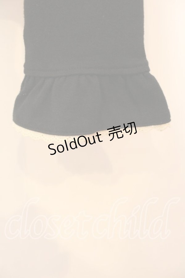 画像4: BABY,THE STARS SHINE BRIGHT / うさみみカーディガン  クロ O-25-12-13-033-BA-JA-OW-OS (4)