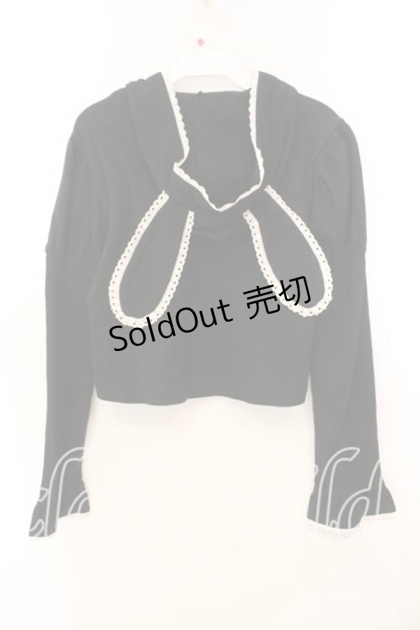 画像5: BABY,THE STARS SHINE BRIGHT / うさみみカーディガン  クロ O-25-12-13-033-BA-JA-OW-OS (5)