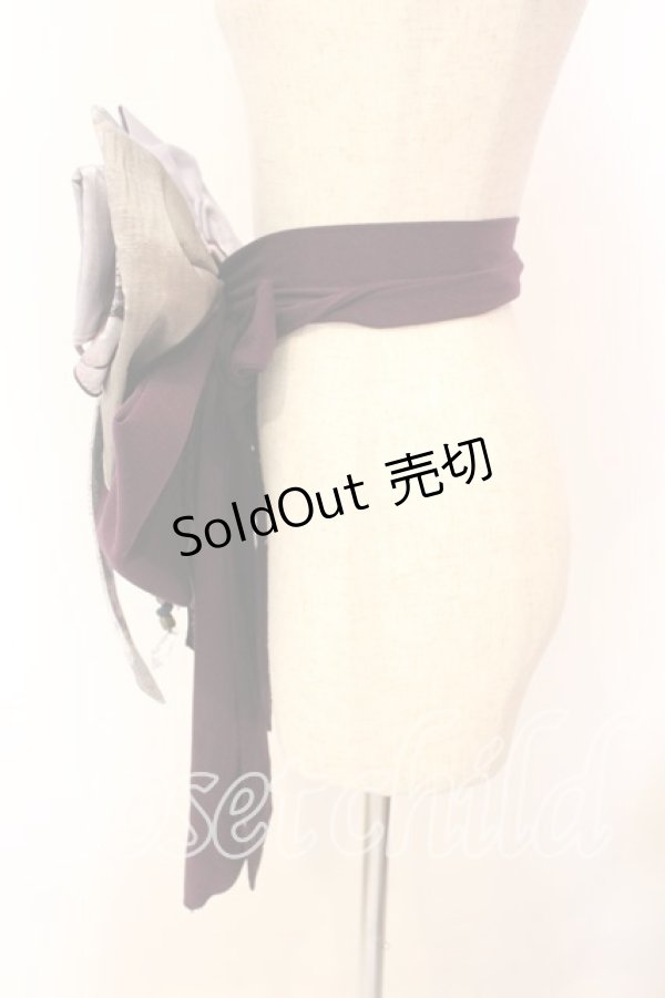 画像4: Ozz oneste / 夢現帯  パープル O-25-12-13-045-OO-TO-IG-OS (4)