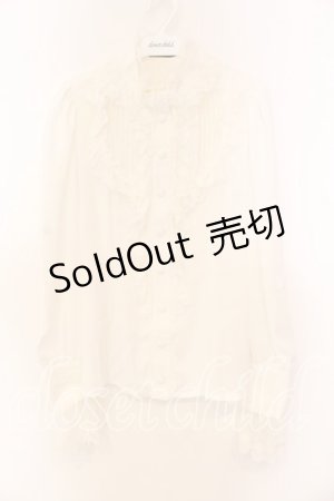 画像: ALICE and the PIRATES / Mon favori champ de fleurs ブラウス  シロ O-25-12-13-050-PA-BL-IG-OS