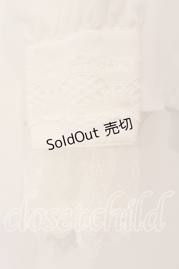 画像3: ALICE and the PIRATES / Mon favori champ de fleurs ブラウス  シロ O-25-12-13-050-PA-BL-IG-OS (3)