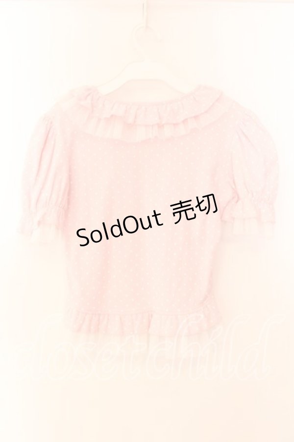 画像3: Innocent World / 水玉チュールプルオーバー  ピンク O-25-12-13-053-IW-TO-IG-OS (3)