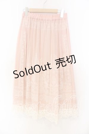 画像: Jane Marple / Holy graceフラッフィースカート Ｍ ピンク O-25-12-13-054-JM-SK-IG-OS