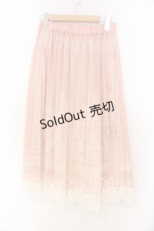 画像1: Jane Marple / Holy graceフラッフィースカート Ｍ ピンク O-25-12-13-054-JM-SK-IG-OS (1)