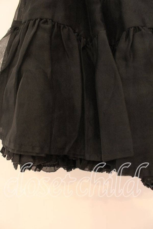 画像2: BABY,THE STARS SHINE BRIGHT / ふわふわパニエ  クロ O-25-12-13-057-BA-SK-IG-OS (2)