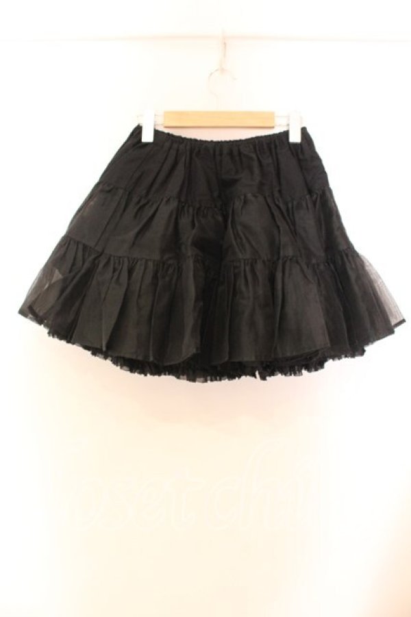 画像3: BABY,THE STARS SHINE BRIGHT / ふわふわパニエ  クロ O-25-12-13-057-BA-SK-IG-OS (3)