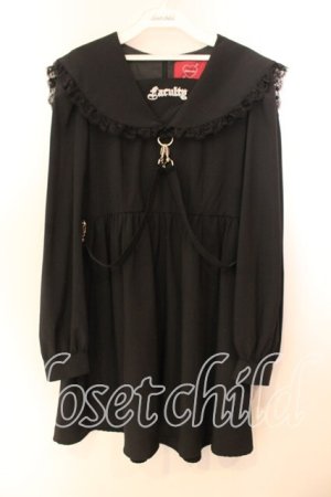 画像: Jamieエーエヌケー / ハーネスセーラーワンピース  クロ O-25-12-13-059-0-OP-IG-OS