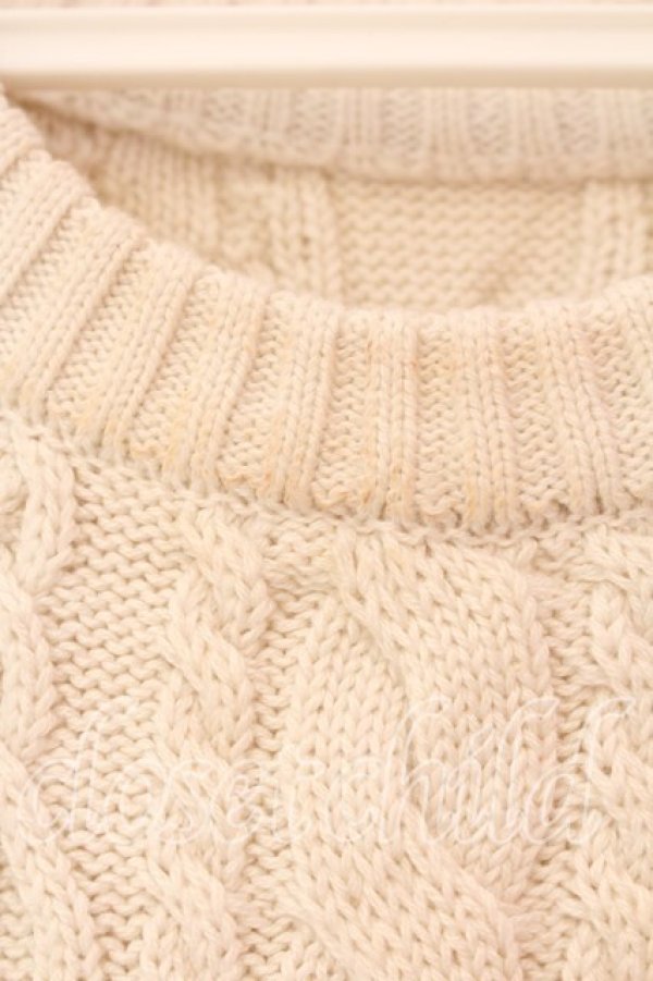 画像3: axes femme POETIQUE / ニットベスト  アイボリー O-25-12-13-088-AX-TO-IG-ZT556 (3)