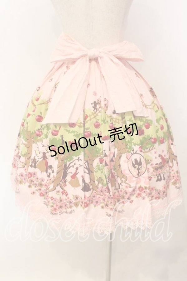 画像4: BABY,THE STARS SHINE BRIGHT / 白雪姫プリントスカート  ピンク O-25-12-13-013-BA-SK-OW-OS (4)
