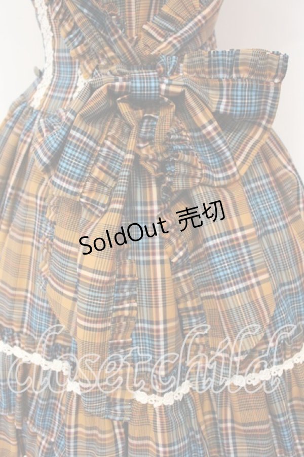 画像3: ALICE and the PIRATES / Chester＆Maisyキルト風コルセットスカート  マスタード O-25-12-13-015-PA-SK-IG-OS (3)