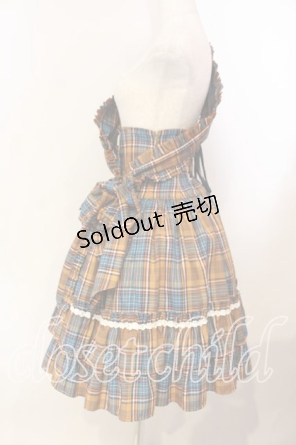 画像4: ALICE and the PIRATES / Chester＆Maisyキルト風コルセットスカート  マスタード O-25-12-13-015-PA-SK-IG-OS (4)