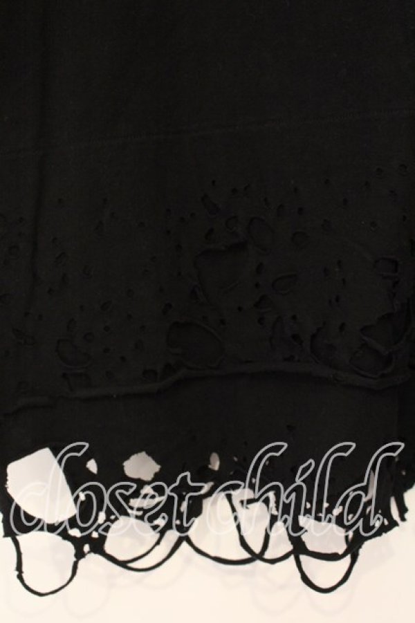 画像2: CIVARIZE / オパールダメージタンクトップ F ブラック O-25-12-13-023-GO-TO-OW-ZT514 (2)