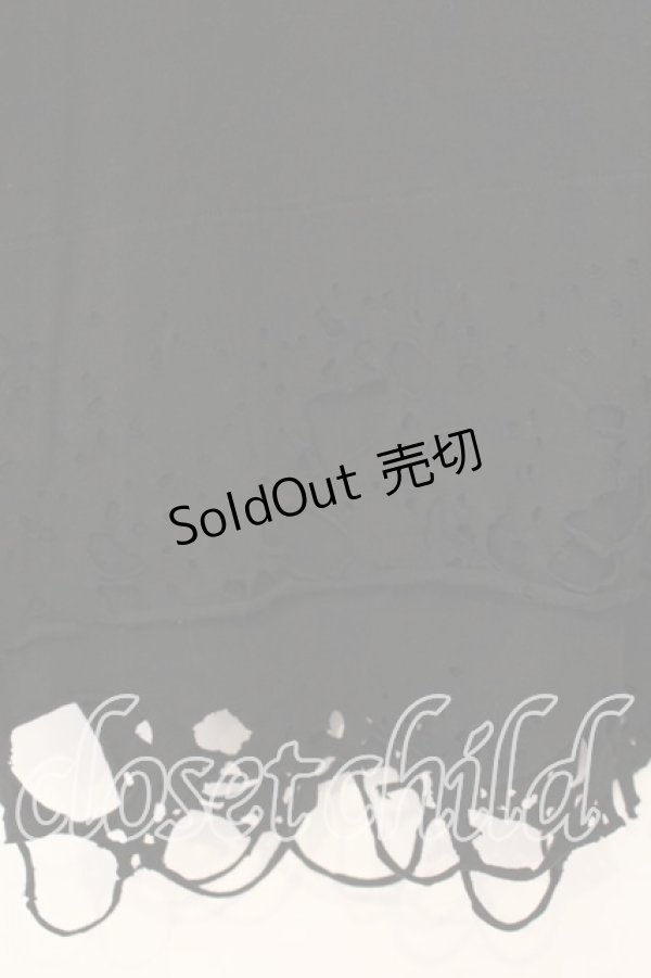 画像2: CIVARIZE / オパールダメージタンクトップ F ブラック O-25-12-13-023-GO-TO-OW-ZT514 (2)