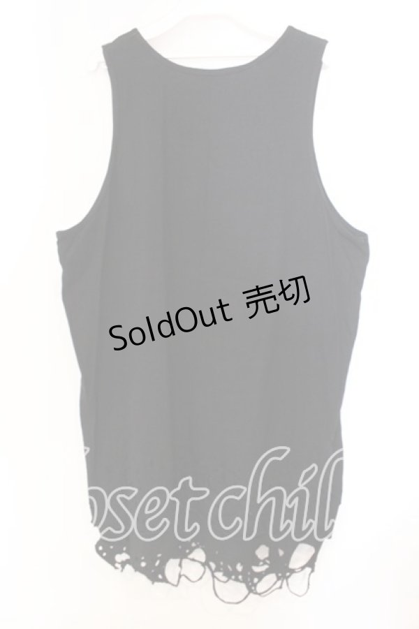 画像3: CIVARIZE / オパールダメージタンクトップ F ブラック O-25-12-13-023-GO-TO-OW-ZT514 (3)