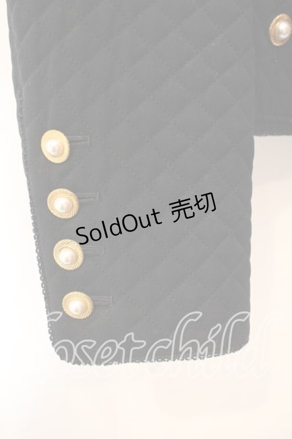 画像2: INGEBORG / キルティングノーカーラージャケット  クロ O-25-12-13-025-LO-JA-IG-ZT524 (2)